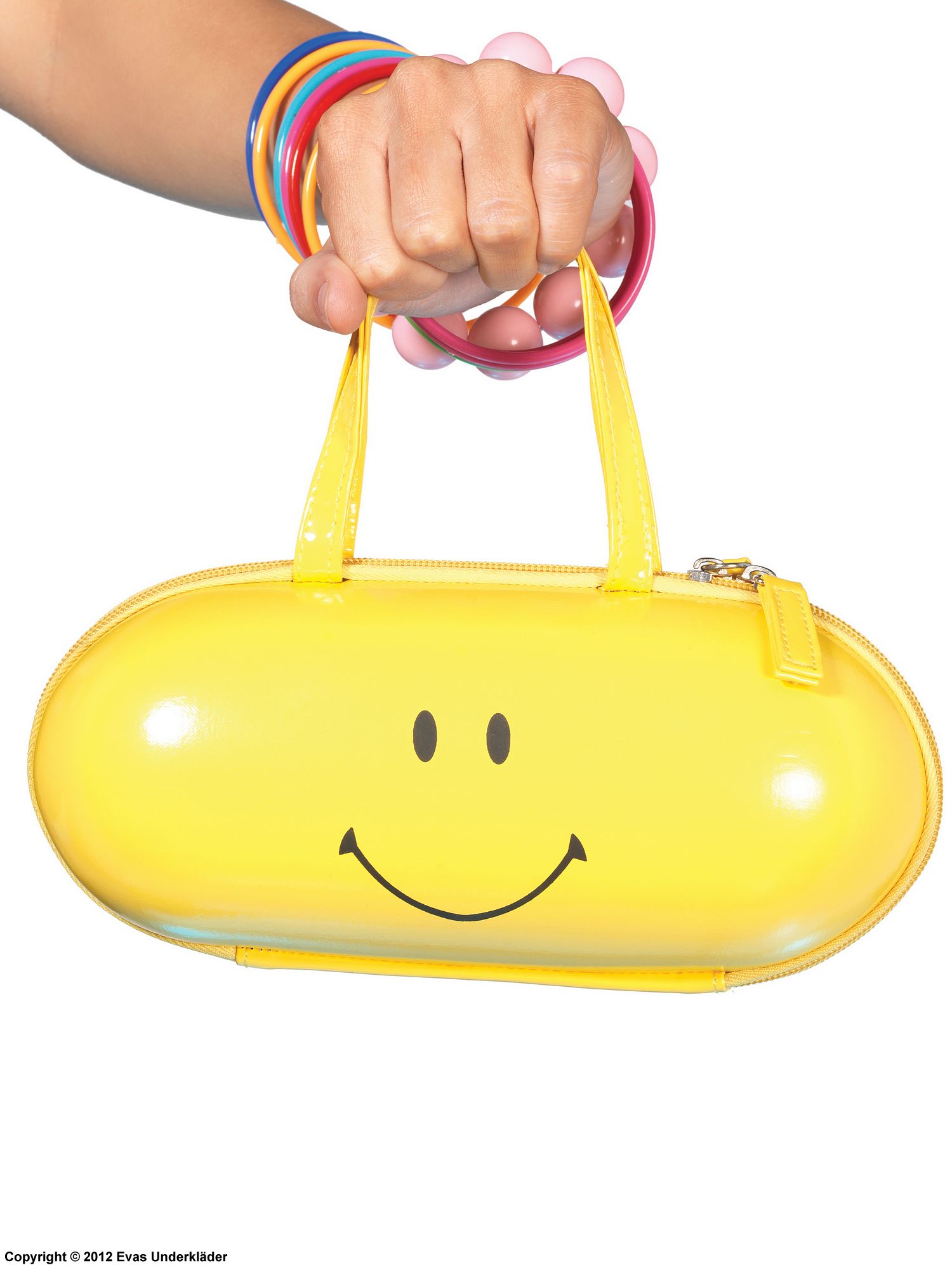 Väska med smiley